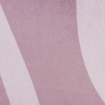 Coussin en velours zébré rose 40x60cm chic | Hashtag