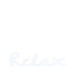 Mot décoratif relax bois blanc 50cm | Hashtag Déco