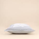 Coussin corps femme gris en coton 40cm | Hashtag Déco