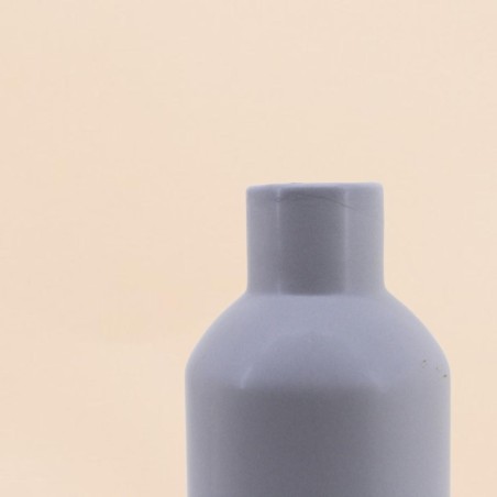 Vase 23cm gris mat en céramique élégant | Hashtag Déco