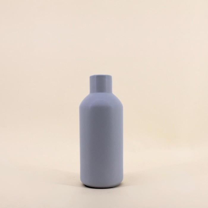 Vase 23cm gris mat en céramique élégant | Hashtag Déco