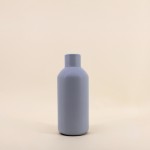 Vase 23cm gris mat en céramique élégant | Hashtag Déco