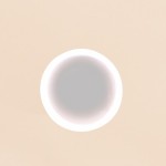 Vase blanc rond en céramique 21cm | Hashtag Déco