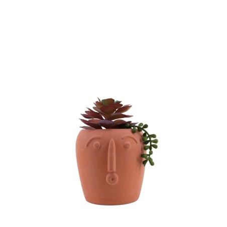 Plante artificielle pot rond terracotta | Hashtag Déco