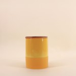 Pot en céramique jaune moutarde 95cl | Hashtag Déco