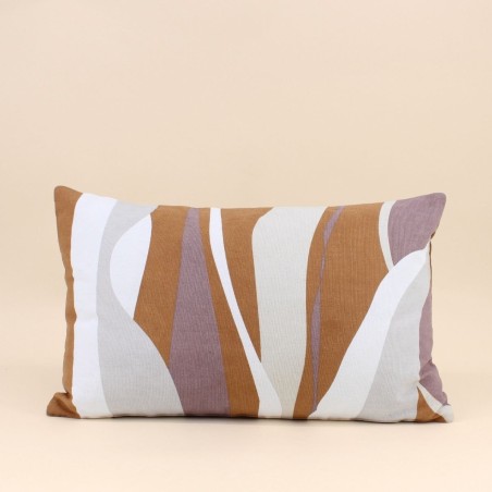 Coussin coton motifs géométriques colorés 30x50cm | Hashtag Déco