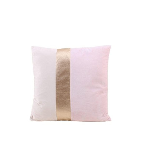 Coussin satiné 45x45cm bleu pour salon élégant | Hashtag Déco