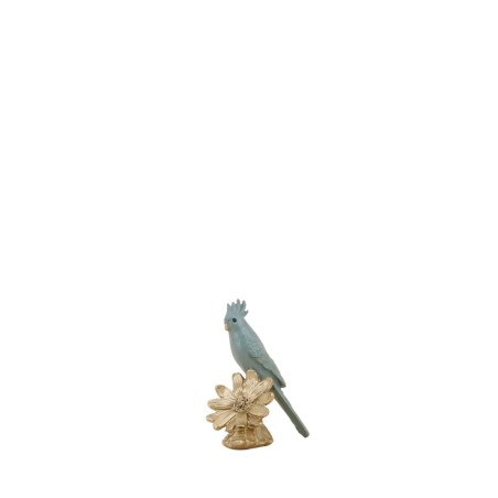 Objet déco perroquet en polyrésine 13cm coloré | Hashtag Déco