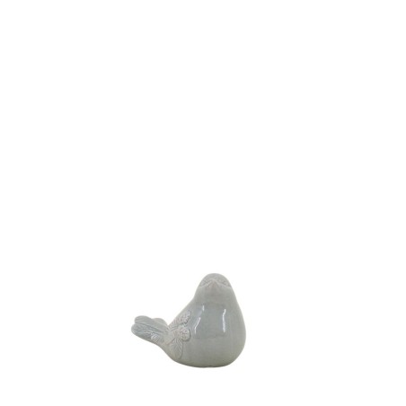 Objet déco oiseau vert en céramique 11cm | Hashtag Déco