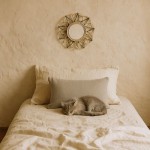 Coussin 30x40cm en tissu bleu | Hashtag Déco