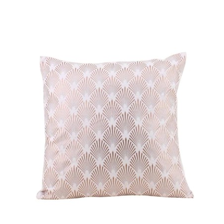 Coussin satiné rose 40x40cm, chic et doux | Hashtag Déco