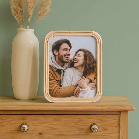 Cadre photo en bois naturel 21x29,7cm | Hashtag Déco