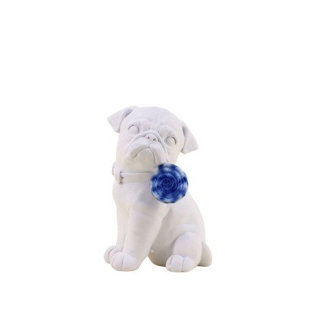 Chien en résine 24cm ludique et neutre | Hashtag Déco