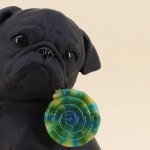 Chien en résine 24cm ludique et neutre | Hashtag Déco