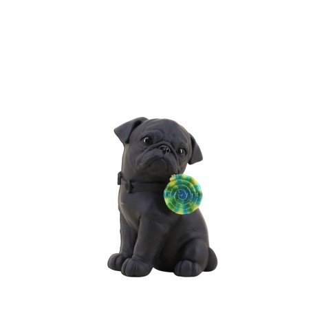 Chien en résine 24cm ludique et neutre | Hashtag Déco