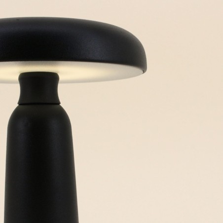 Lampe USB tactile champignon métal acrylique | Hashtag Déco