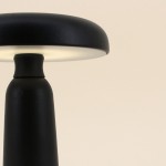 Lampe USB tactile champignon métal acrylique | Hashtag Déco