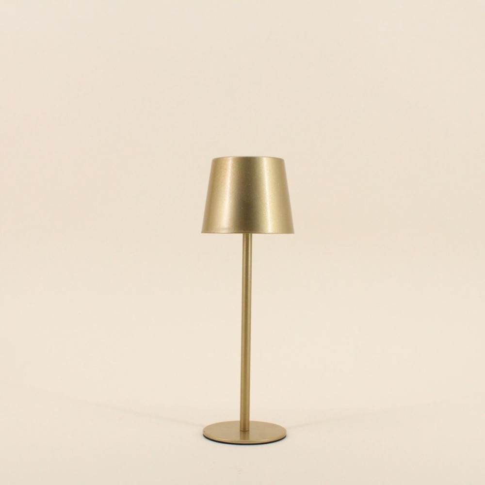 Lampe USB en métal 27cm - Noir, blanc, taupe