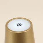 Lampe USB en métal 27cm - Noir, blanc, taupe