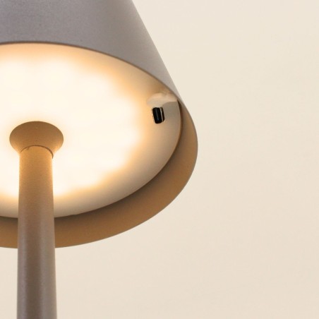Lampe USB en métal 37cm - Existe en 3 couleurs