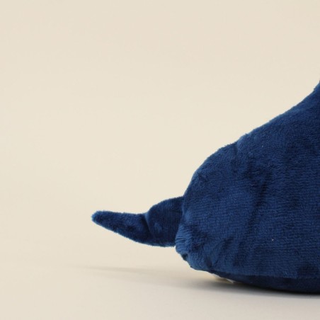 Cale porte velours bleu toucan exotique | Hashtag Déco