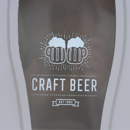 Objet déco collecteur capsules bois noir 25x13cm | Hashtag Déco