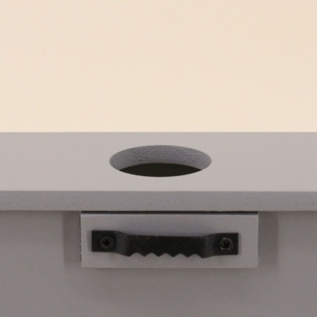 Objet déco collecteur capsules bois noir 25x13cm | Hashtag Déco