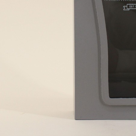 Objet déco collecteur capsules bois noir 25x13cm | Hashtag Déco