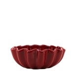 Coupe céramique alvéolée 24cm verte | Hashtag Déco