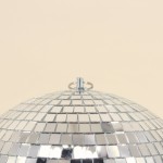 Boule à facettes miroir argent 20cm en verre | Hashtag Déco