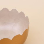 Vide poche doré en métal 14cm - Élégance chic | Hashtag Déco