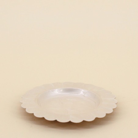 Coupelle dorée en métal aspect nacré 14cm | Hashtag Déco