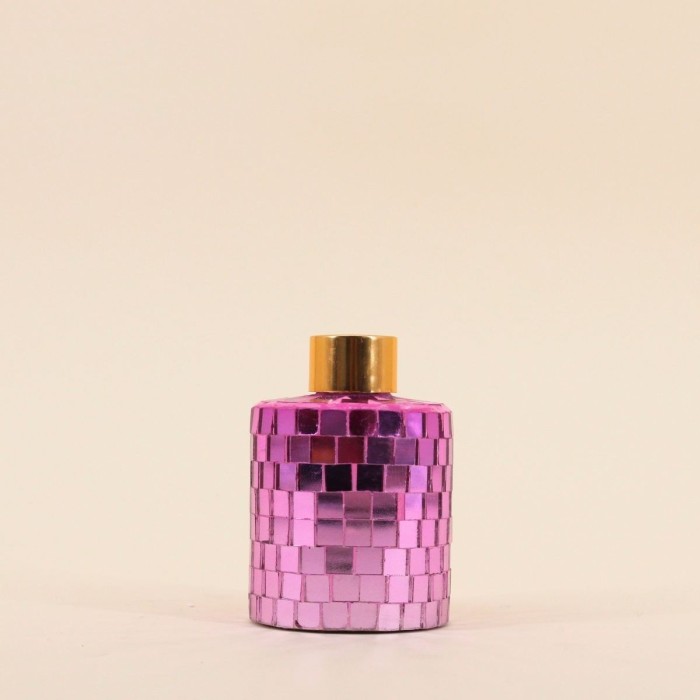 Diffuseur parfum en verre violet 120ml | Hashtag Déco