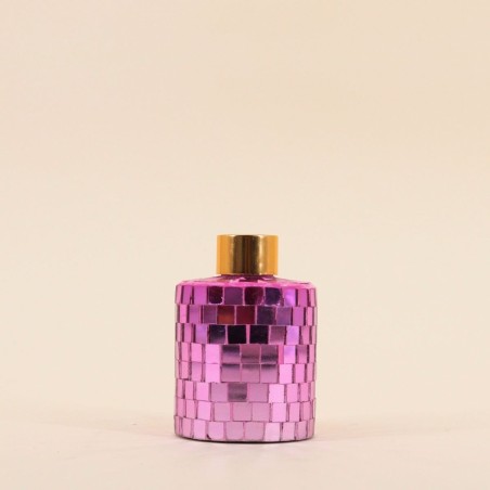 Diffuseur parfum en verre violet 120ml | Hashtag Déco