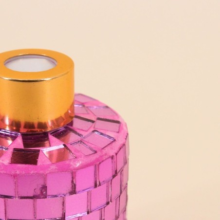 Diffuseur parfum en verre violet 120ml | Hashtag Déco