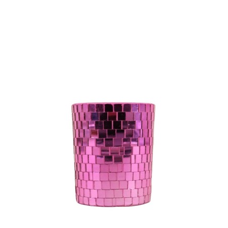 Bougie parfumée violette en verre | Hashtag Déco