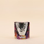 Bougie parfumée miroir gris argenté | Hashtag Déco