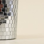 Bougie parfumée miroir gris argenté | Hashtag Déco