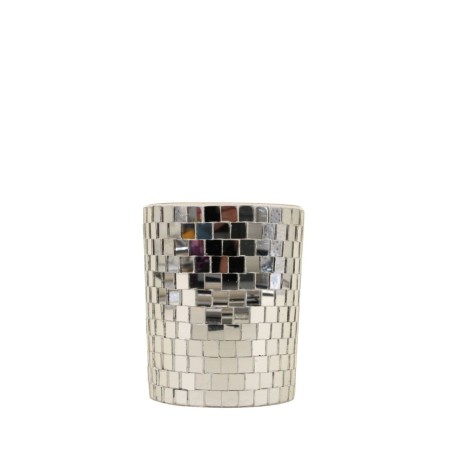 Bougie parfumée miroir gris argenté | Hashtag Déco