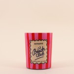 Bougie parfumée verre rose 510g "Beach club" | Hashtag Déco