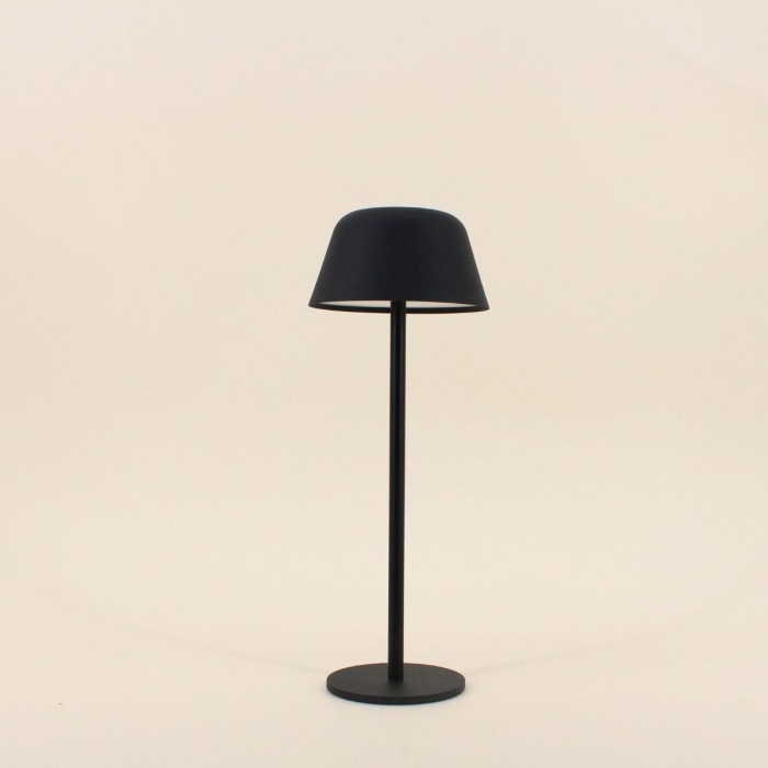 Lampe USB tactile métal noir 38cm | Hashtag Déco