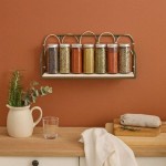 Étagère murale rotin métal 45cm | Hashtag Déco