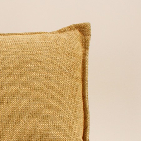 Coussin rectangulaire 30x50cm en lin beige | Hashtag Déco
