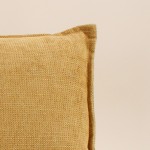 Coussin rectangulaire 30x50cm en lin beige | Hashtag Déco