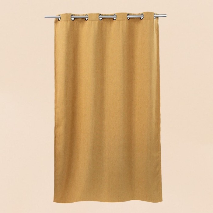 Rideau occultant gris en tissu 140x240cm | Hashtag Déco