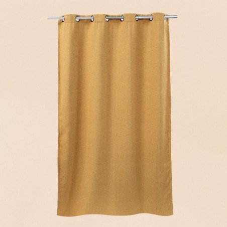 Rideau occultant gris en tissu 140x240cm | Hashtag Déco