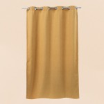 Rideau occultant gris en tissu 140x240cm | Hashtag Déco