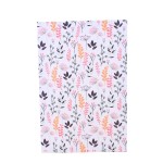 Toile fleurie en coton beige 60x40cm | Hashtag Déco