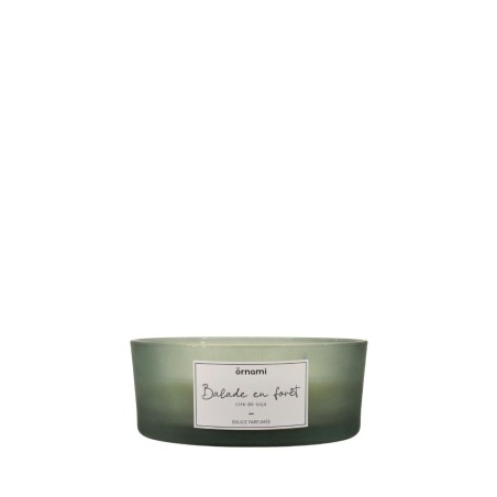 Bougie verte en cire de soja 4 mèches | Hashtag Déco