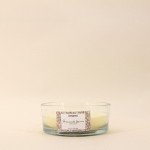 Bougie soja 4 mèches florale 380g - Élégance | Hashtag Déco